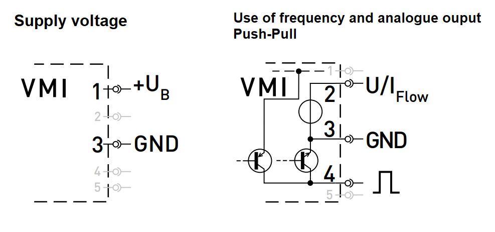 Electrical connection PA