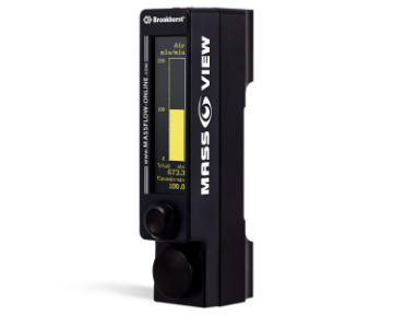 Digital Variable Area Flow Meter front view