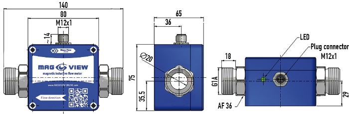 MVM-250-Px dimensions