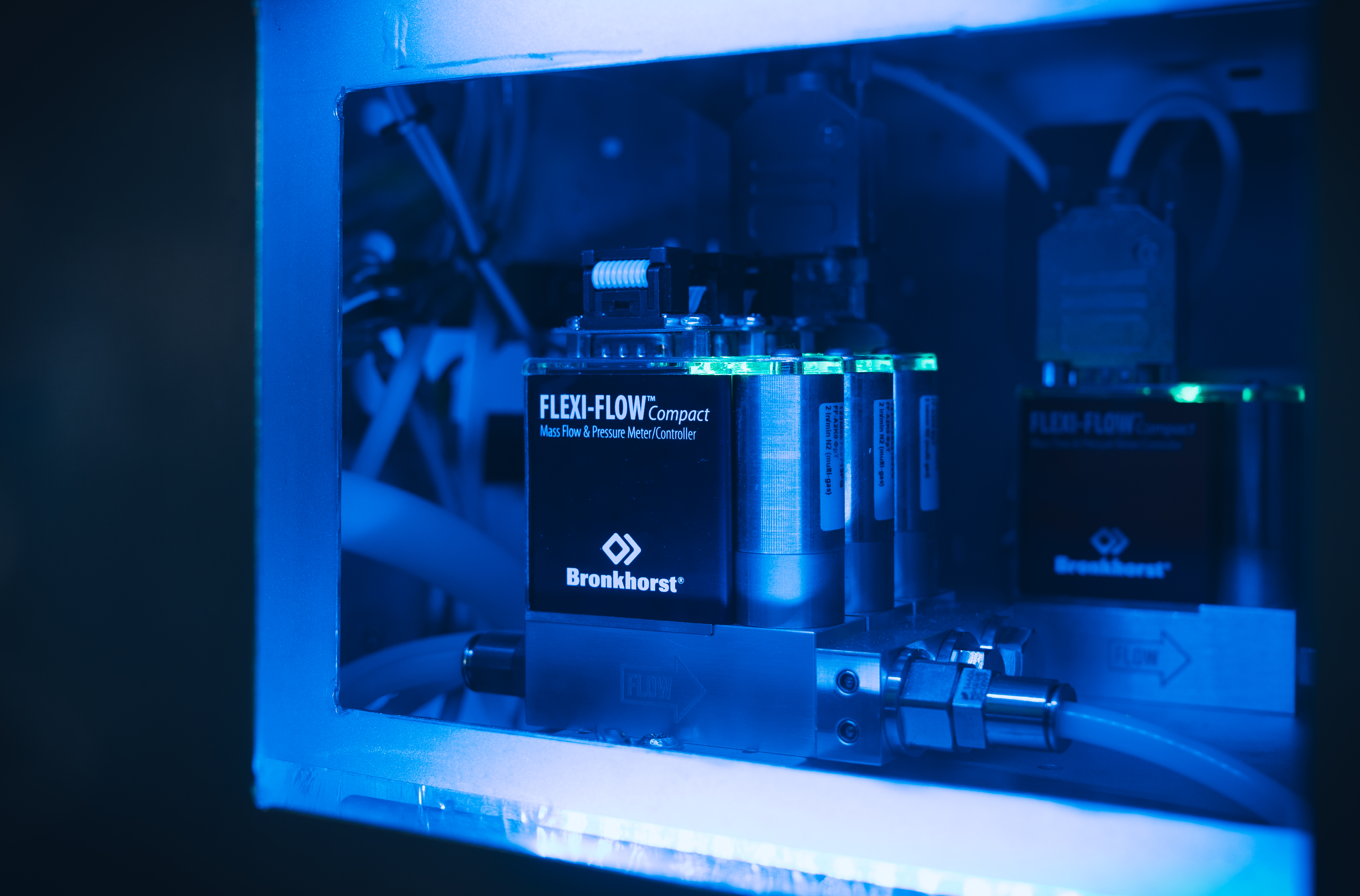 Thermal mass flow meter Bioreactor