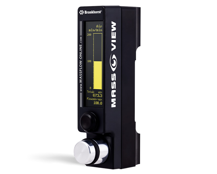 Digital variable area flowregulator