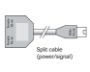 Modular RJ-45 Y-cable splitter [7.03.241]