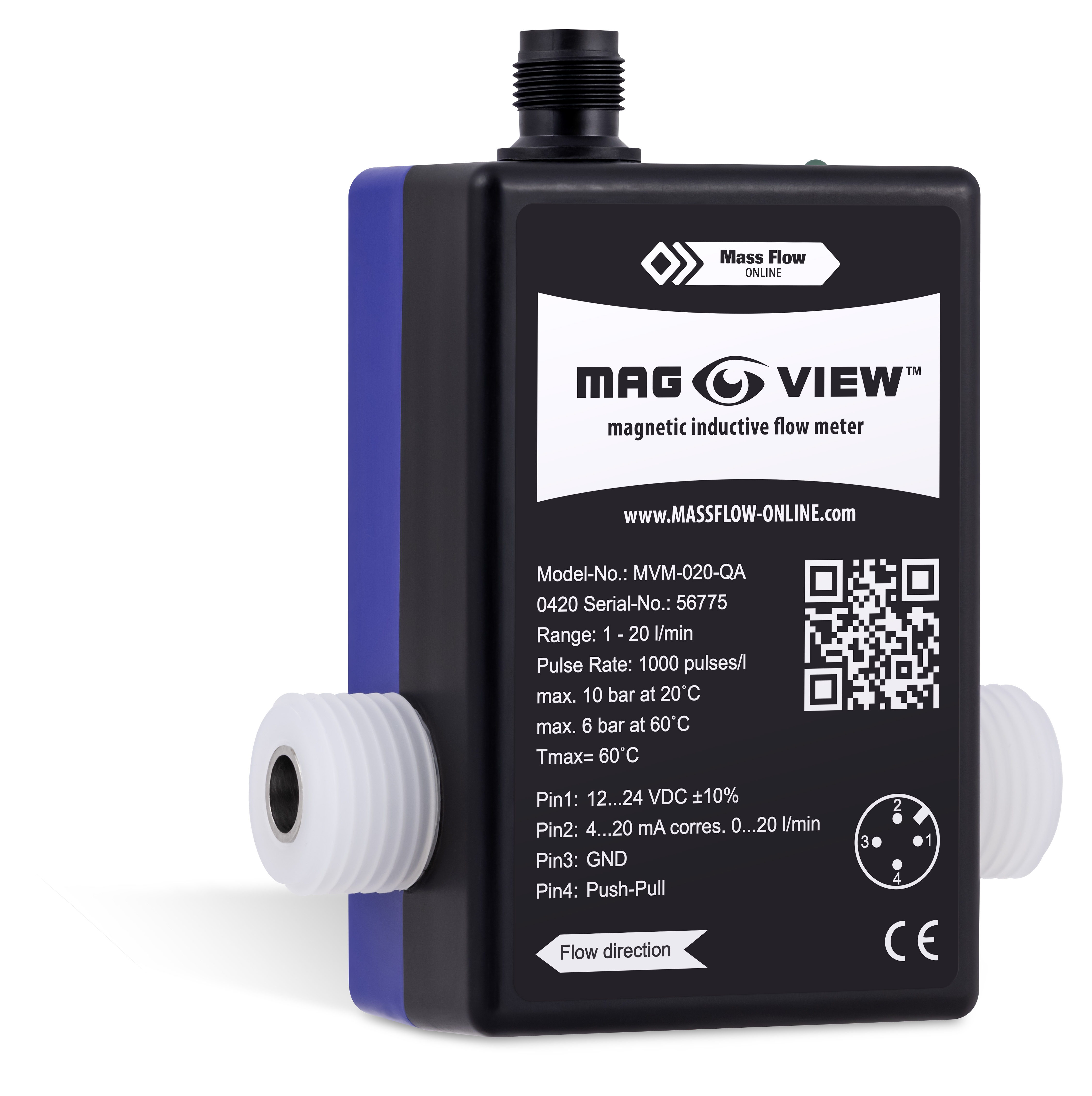 MVM-200-QA Magnetic Flow Meter