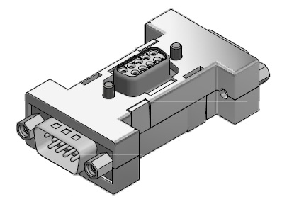 DB9 T-Part assembly [5.08.306]